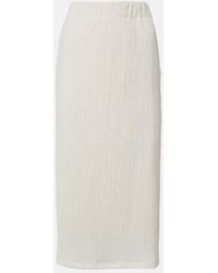 Vince - Bleistiftrock Aus Strick - Lyst