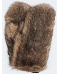 Magda Butrym - Shearling Mittens - Lyst