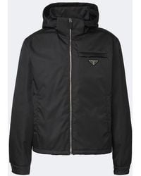 Prada - Re-Nylon Hooded Jacket - Lyst