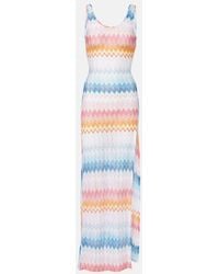 Missoni - Zigzag-Pattern Dress - Lyst