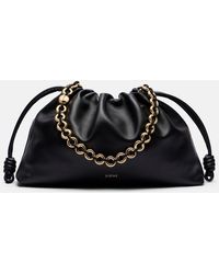 Loewe - Schultertasche Flamenco Large Aus Leder - Lyst