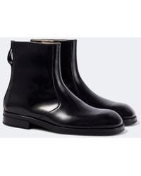 Lemaire - Leather Ankle Boots - Lyst