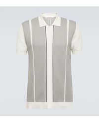 Orlebar Brown - Tiernan Ripley Knitted Cotton Shirt - Lyst