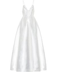 alex perry white gown