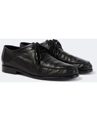The Row - Nino Leather Derby Shoes - Lyst