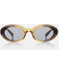 Miu Miu - Reverie Oval Sunglasses - Lyst