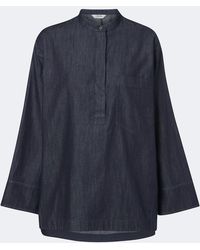 Max Mara - Denim Top - Lyst