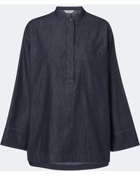 Max Mara - Top En Denim - Lyst