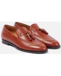 Loro Piana - Francis Leather Loafers - Lyst