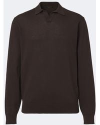 Rubinacci - Cotton Polo Sweater - Lyst