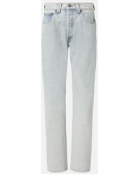 KHAITE - Callum Straight Jeans - Lyst