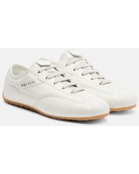 McQueen - Boxe Leather Sneakers - Lyst