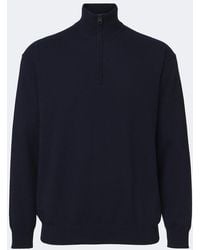 Lisa Yang - Augustus Cashmere Half-Zip Sweater - Lyst