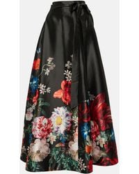 Camilla - Floral A-line Maxi Skirt - Lyst