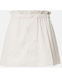 Vince - Cotton Twill Skort - Lyst