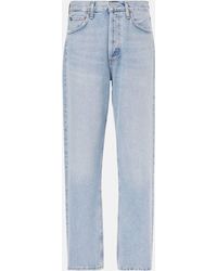 Agolde - 90'S Mid-Rise Straight Jeans - Lyst