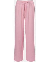 Melissa Odabash - Krissy Cotton Wide-Leg Pants - Lyst