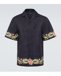 Etro - Camicia Bowling - Lyst