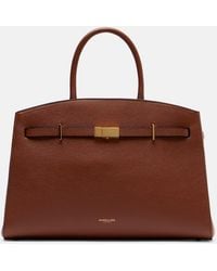 DeMellier - Hudson Midi Leather Tote Bag - Lyst