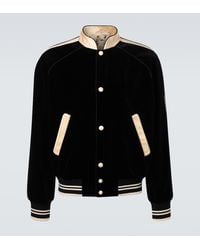 Valentino - Cotton Bomber Jacket - Lyst