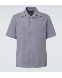 dunhill - Gingham Cotton Shirt - Lyst