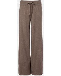 Lisa Yang - Sofi Cashmere Wide-Leg Pants - Lyst