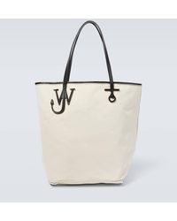 JW Anderson - Anchor Tall Canvas Tote Bag - Lyst