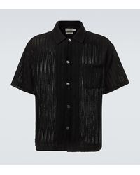 FRAME - Crochet Shirt - Lyst