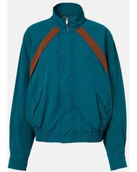 Saint Laurent - Cassandre Faille Technical Jacket - Lyst