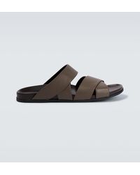 Manolo Blahnik - Inezmu Leather Sandals - Lyst