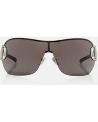 Gucci - Sign Shield Sunglasses - Lyst
