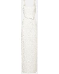 Markarian - Robin Floral Jacquard Gown - Lyst