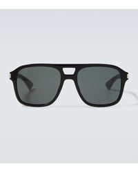 Saint Laurent - Sl 881 Aviator Sunglasses - Lyst