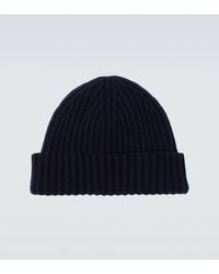 Umit Benan - Murray Ribbed-Knit Cashmere Beanie - Lyst