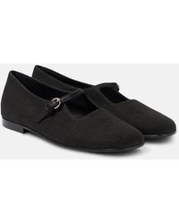 Co. - Canvas Mary Jane Flats - Lyst