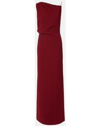 Max Mara - Draped Maxi Dress - Lyst