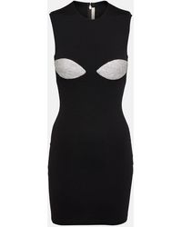 Christopher Kane - Crystal-Embellished Bodycon Minidress - Lyst