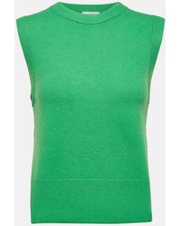 Vince - Wool-Blend Sweater Vest - Lyst