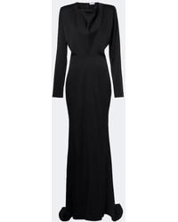 Stella McCartney - Draped Satin Gown - Lyst