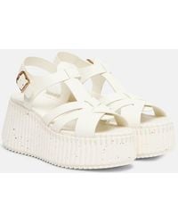 Chloé - Sandali Nama 80 - Lyst