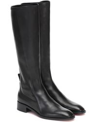 louboutin knee high boots uk