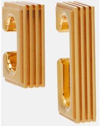 KHAITE - Empire 18Kt-Plated Ear Cuffs - Lyst