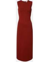 Max Mara - Jersey Midi Dress - Lyst