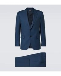 ZEGNA - Anzug Aus Wolle - Lyst
