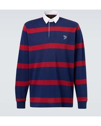 Polo Ralph Lauren - Striped Cotton Polo Shirt - Lyst