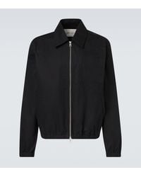 Ami Paris - Ami De Cour Cotton Gabardine Jacket - Lyst