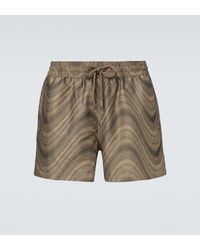 Frescobol Carioca - Rio Printed Swim Trunks - Lyst