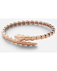 BVLGARI - Serpenti Viper 18Kt Rose Bracelet - Lyst
