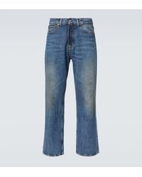 Our Legacy - Third Cut Distressed Wide-Leg Jeans - Lyst