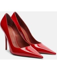 AMINA MUADDI - Barbara Patent Leather Pumps - Lyst